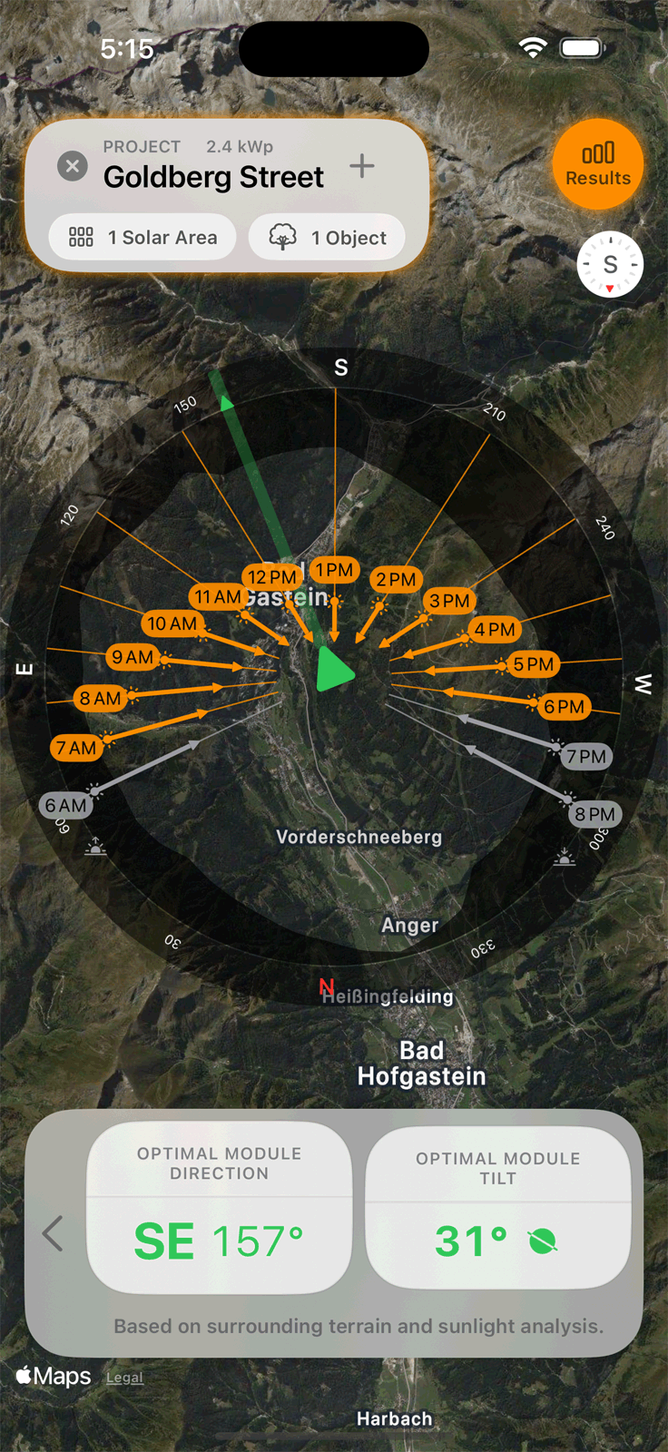 Solartelligent App Screenshot